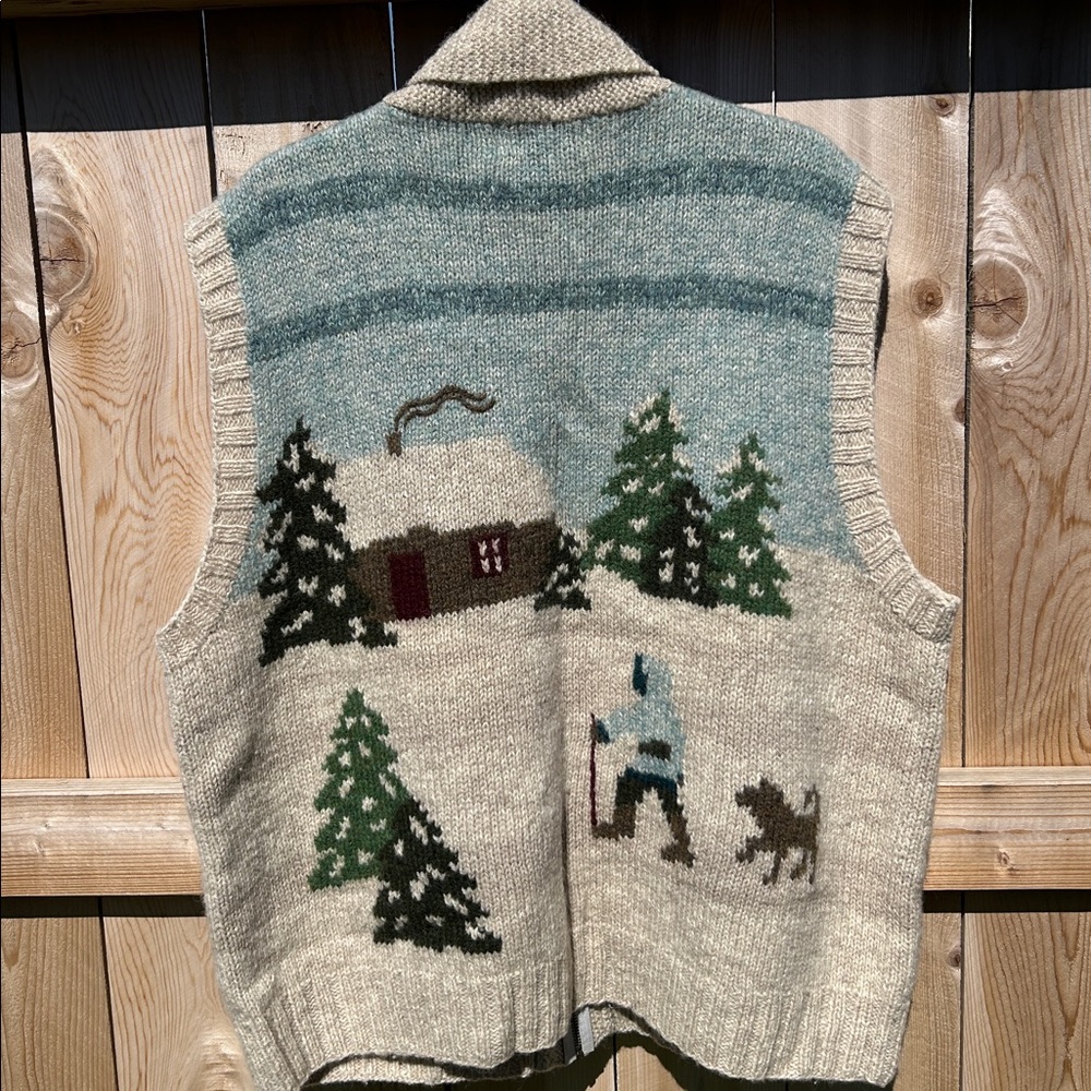 Vintage Eddie Bauer Wool Vest - Picture 2 of 7